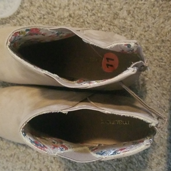 Tan Maurice Ankle Boots Size 11 - Picture 5 of 7